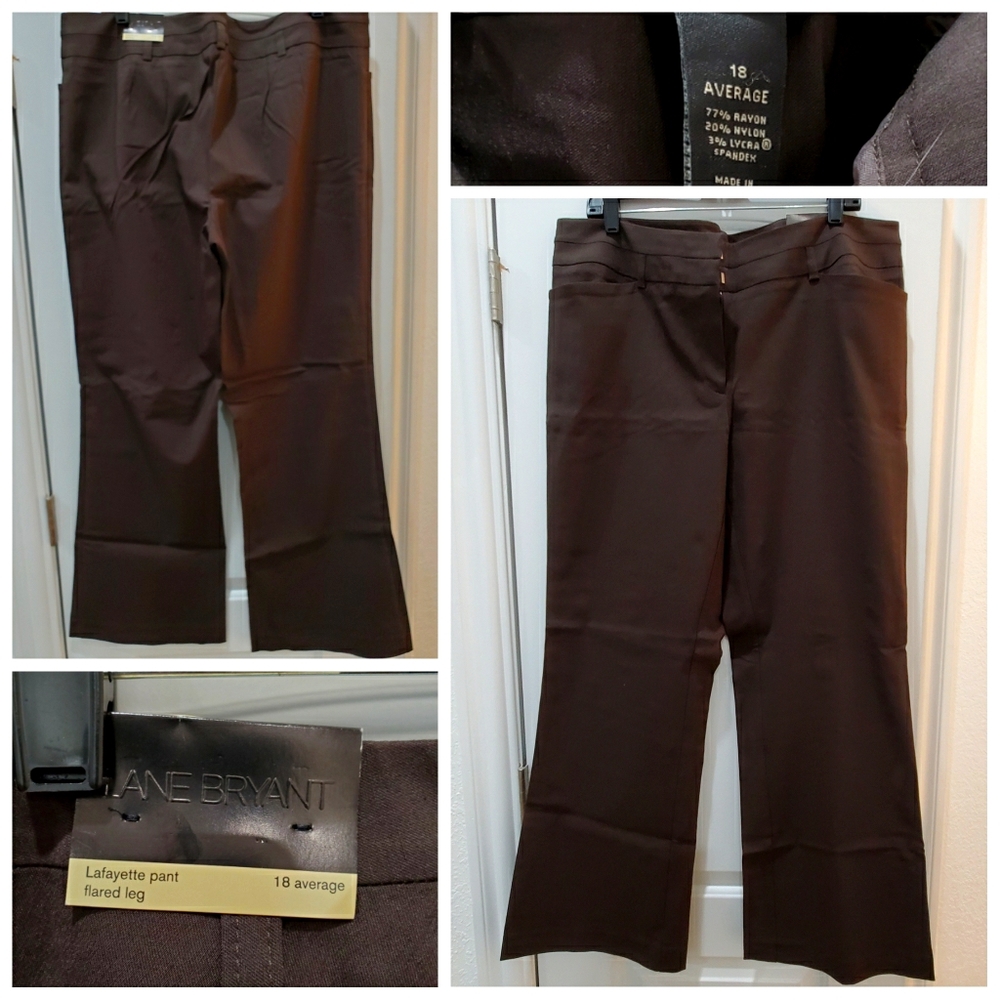 Lane Bryant Flare Leg Dress Slacks- Size 18